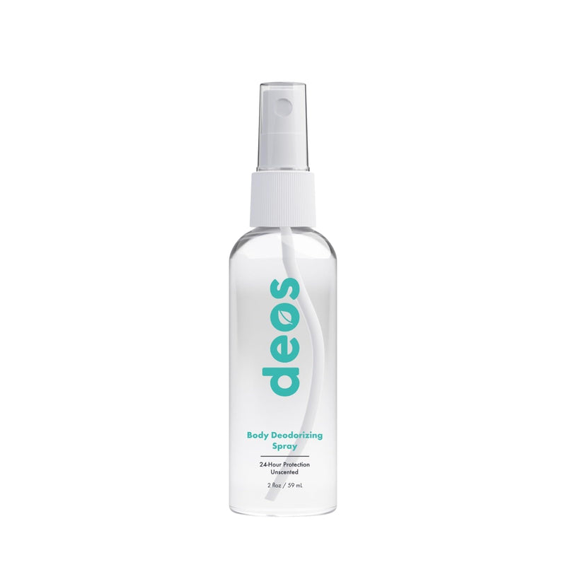 DEOS Body Deodorizing Spray - Full Body Deodorant - 24 Hour Odor Protection, Unscented