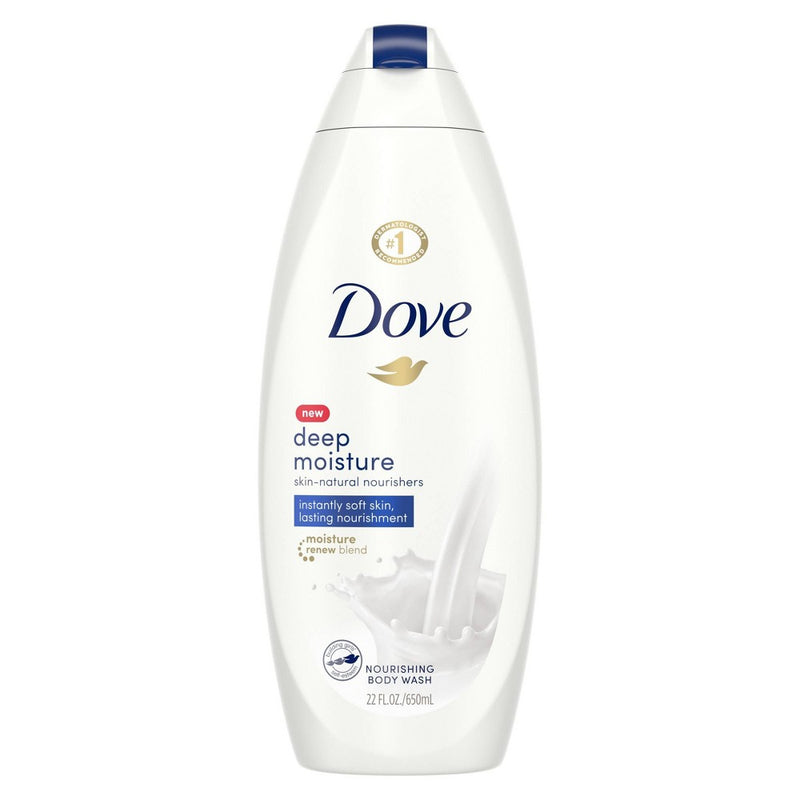 Dove Deep Moisture Nourishing Body Wash for Dry Skin - 22 fl oz