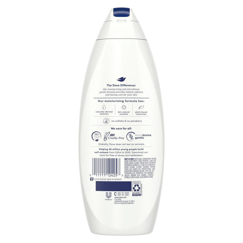Dove Deep Moisture Nourishing Body Wash for Dry Skin - 22 fl oz