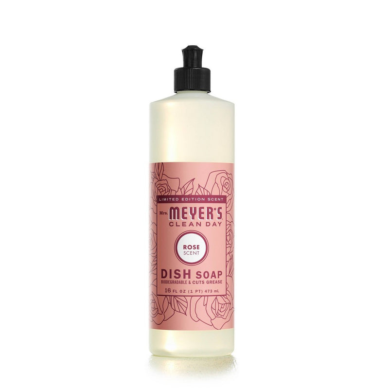 Mrs. Meyer's Clean Day Rose Dish Soap - 16 fl oz
