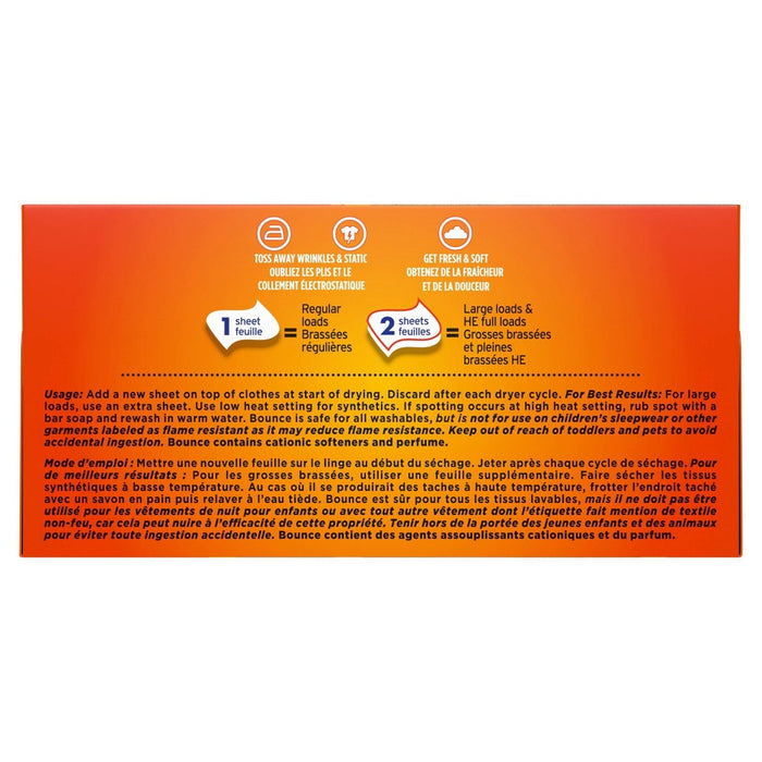 Bounce Outdoor Fresh Dryer Sheets - 60ct