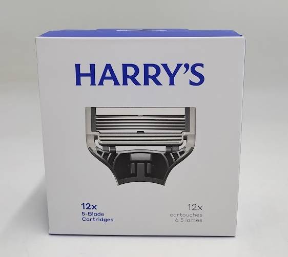 Harry's Men's Razor 5 Blade Refill Cartridges - 12ct