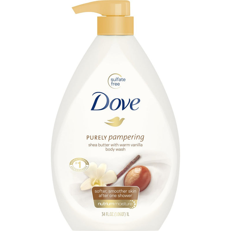 Dove Purely Pampering Shea Butter with Warm Vanilla Body Wash - 34 fl oz