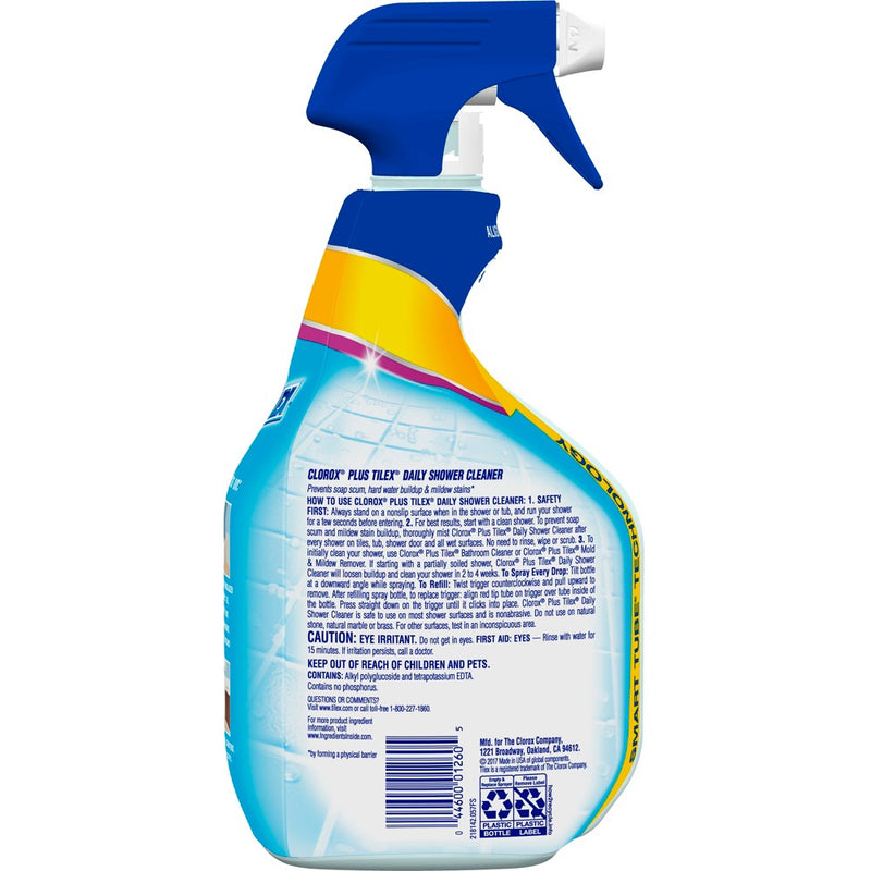 Clorox Plus Tilex Daily Shower Cleaner Spray Bottle - 32oz