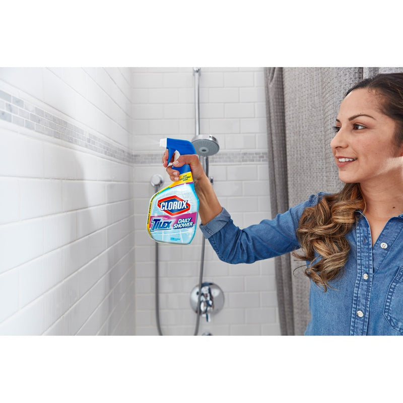 Clorox Plus Tilex Daily Shower Cleaner Spray Bottle - 32oz