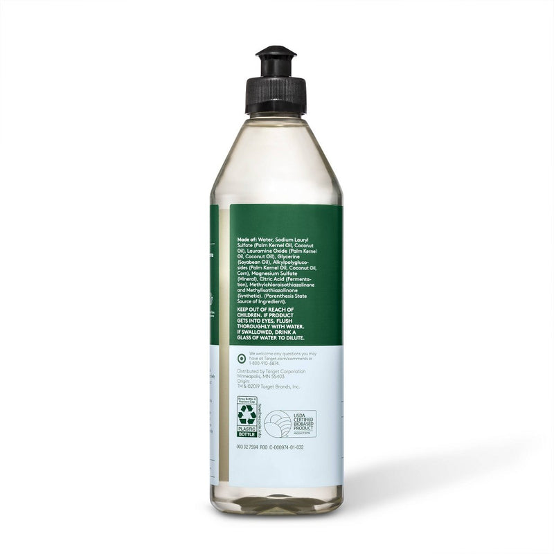 Free & Clear Liquid Dish Soap - 18 fl oz - Everspring&