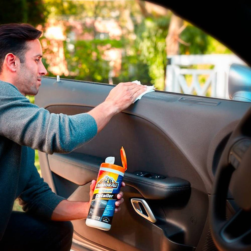 Armor All 25ct Interior Detailer Wipes Automotive Wash