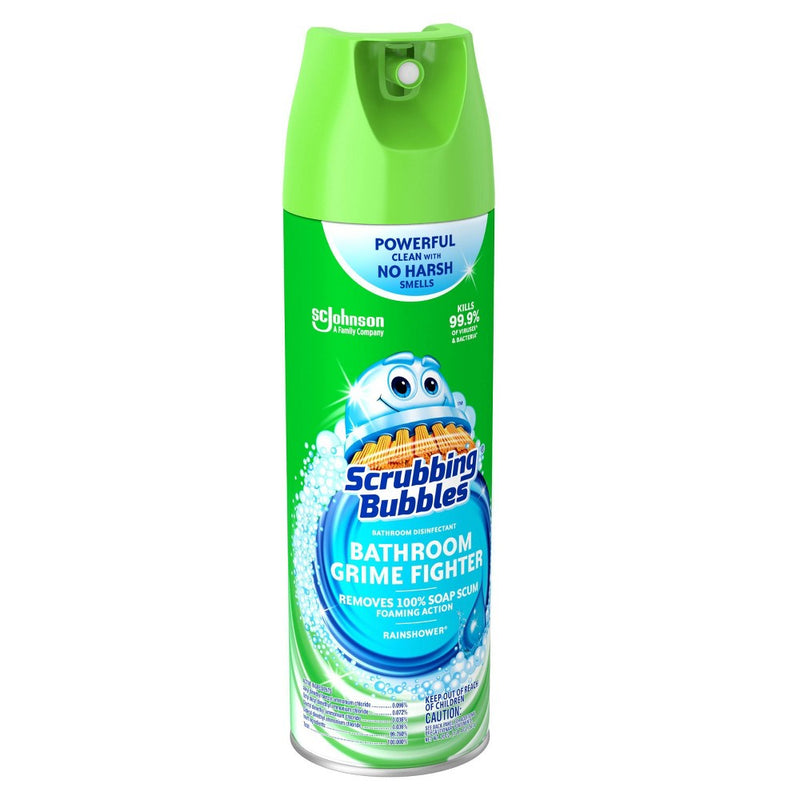 Scrubbing Bubbles Bathroom Grime Fighter Aerosol Rainshower - 20oz