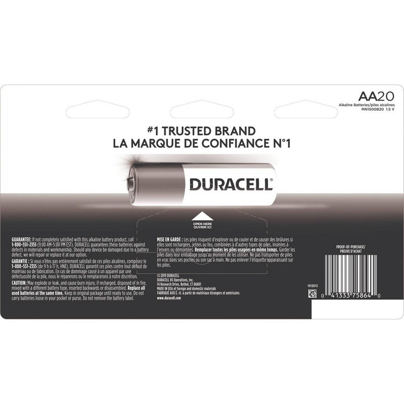 Duracell Coppertop AA Batteries 20ct