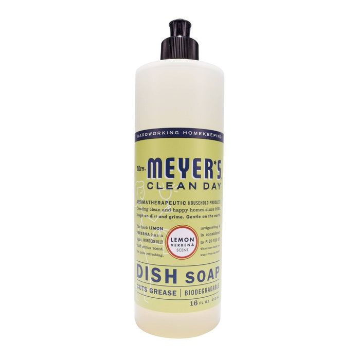Mrs. Meyer's Clean Day Liquid Dish Soap Lemon Verbena - 16oz Bottle