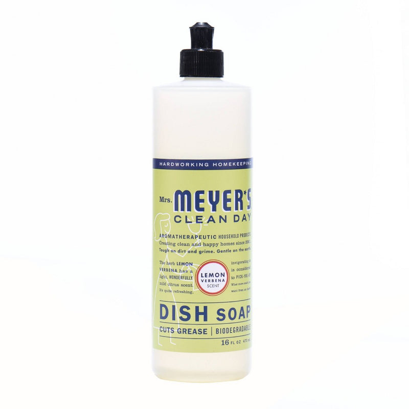 Mrs. Meyer's Clean Day Liquid Dish Soap Lemon Verbena - 16oz Bottle