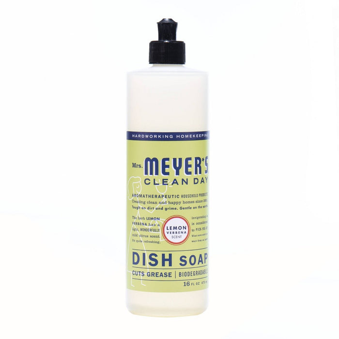 Mrs. Meyer's Clean Day Liquid Dish Soap Lemon Verbena - 16oz Bottle