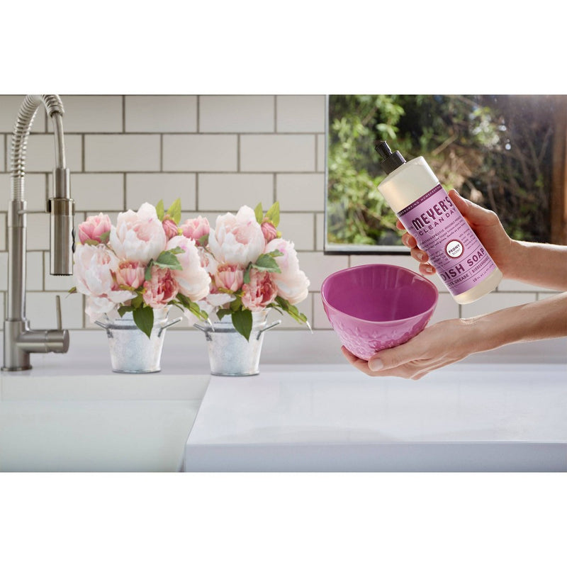 Mrs. Meyer's Peony Scented Dish Soap - 16oz
