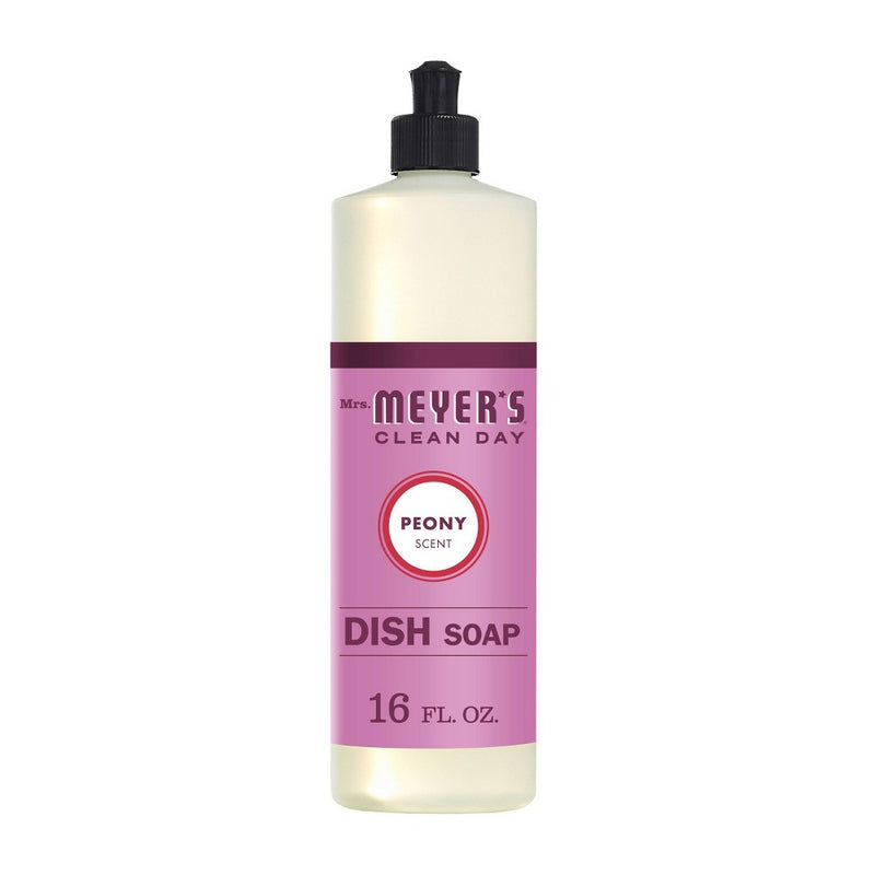 Mrs. Meyer's Peony Scented Dish Soap - 16oz