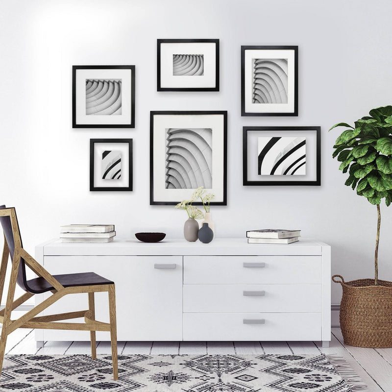 8" x 10" Single Picture Gallery Frame Black - Made By Design&