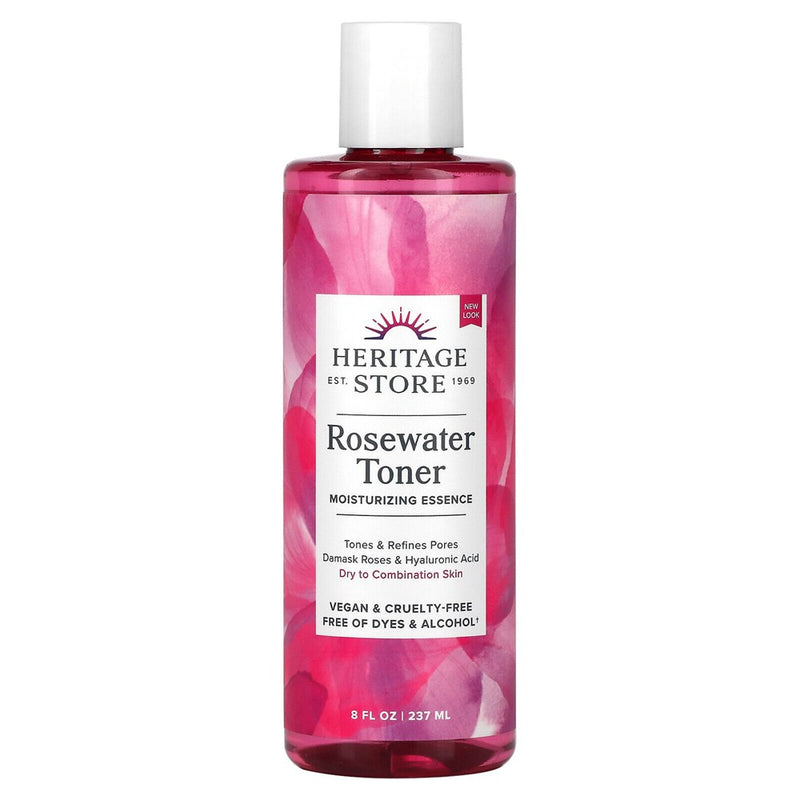 Heritage Store Rosewater Facial Toner - 8 fl oz