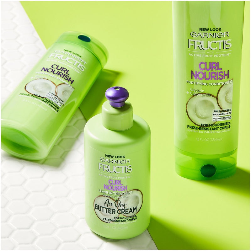 Garnier Fructis Curl Nourish Sulfate-Free Shampoo - 12.5 fl oz