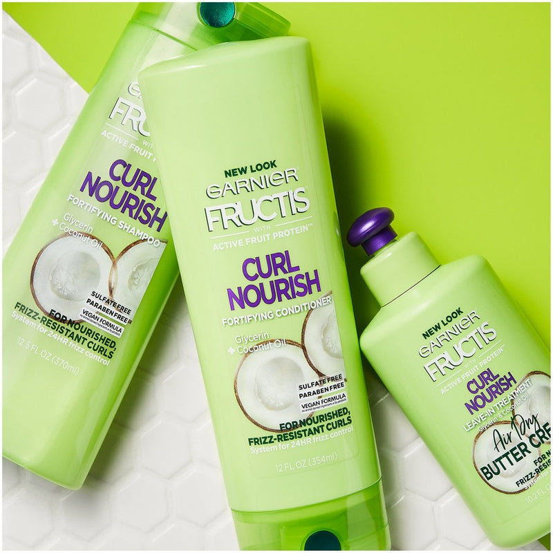 Garnier Fructis Curl Nourish Sulfate-Free Shampoo - 12.5 fl oz