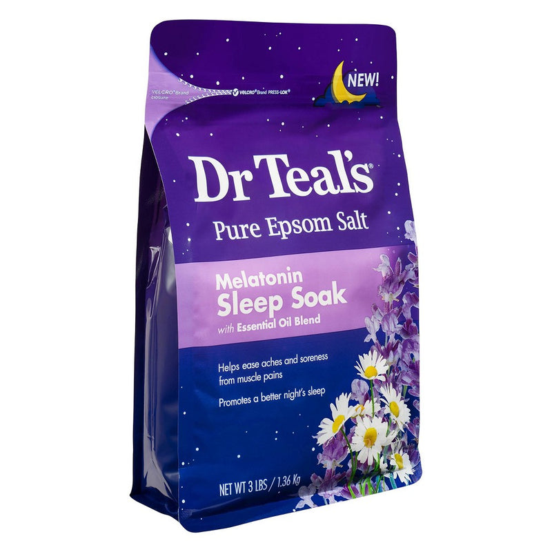 Dr Teal's Melatonin Sleep Epsom Bath Soaks - 48oz