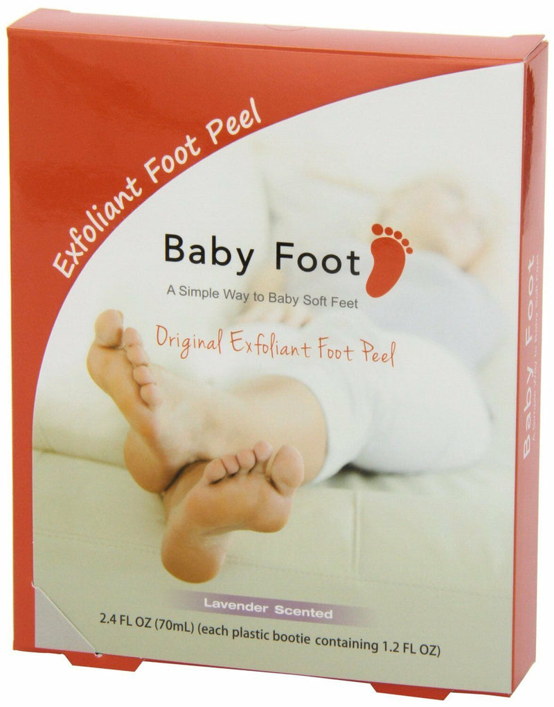 Baby Foot - Original Exfoliant Foot Peel - 2.4 Fl. Oz. Lavender Scented Pair