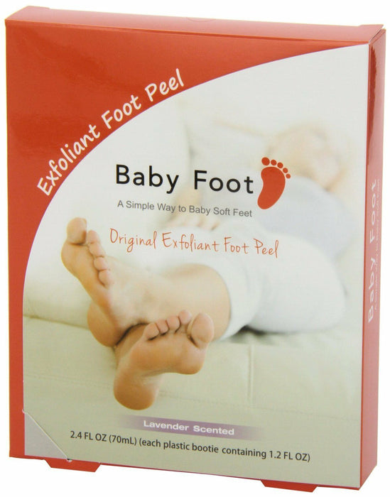 Baby Foot - Original Exfoliant Foot Peel - 2.4 Fl. Oz. Lavender Scented Pair