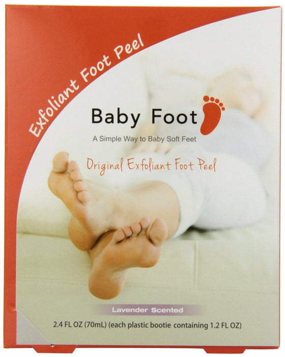 Baby Foot - Original Exfoliant Foot Peel - 2.4 Fl. Oz. Lavender Scented Pair