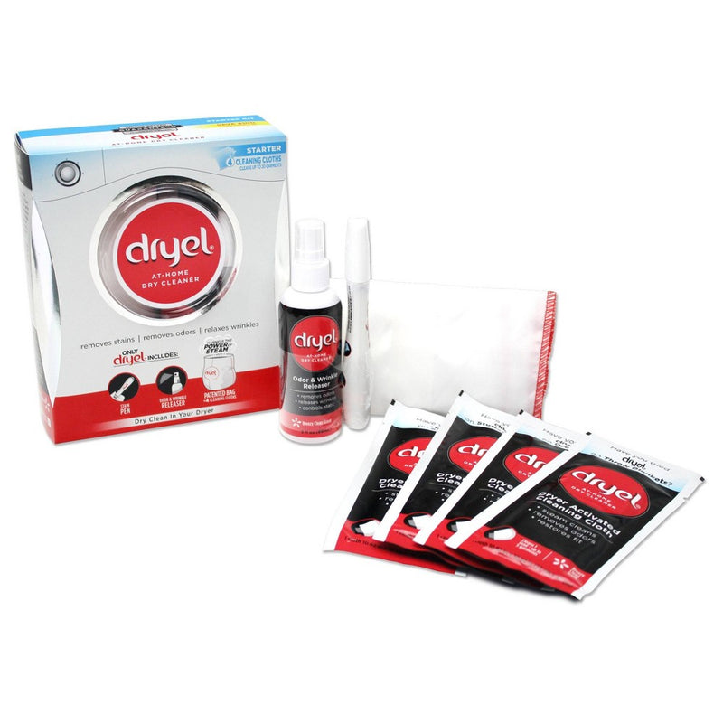 Dryel At-Home Dry Cleaner Starter Kit 4 Loads