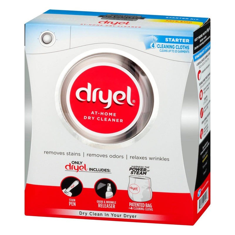 Dryel At-Home Dry Cleaner Starter Kit 4 Loads