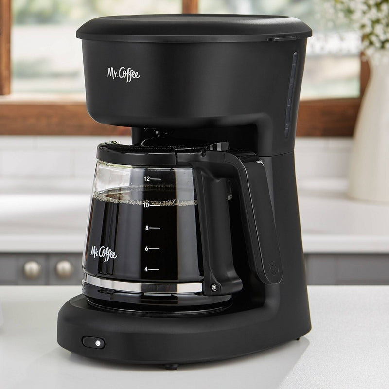 Mr. Coffee 12 Cup Switch Coffee Maker - Black