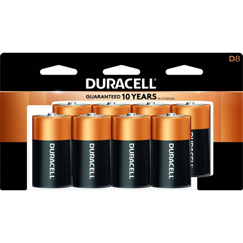 Duracell Coppertop D Batteries - 8ct