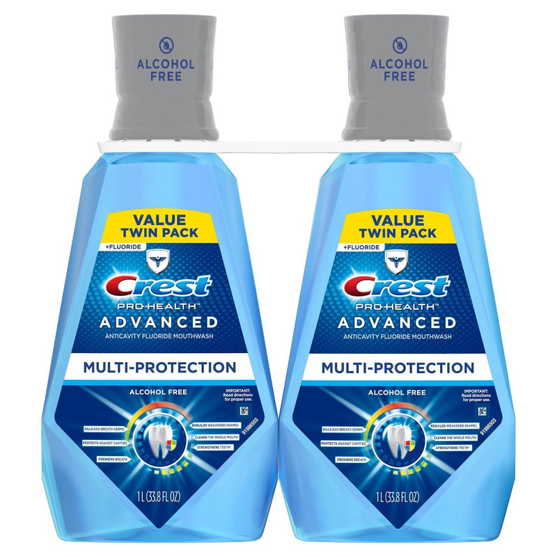Crest Pro-Health Advanced Anticavity Fluoride Mouthwash - Fresh Mint - h