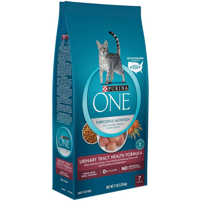 Purina ONE Urinary Tract Health Formula Adult Premium Dry Cat Food - 7lbs