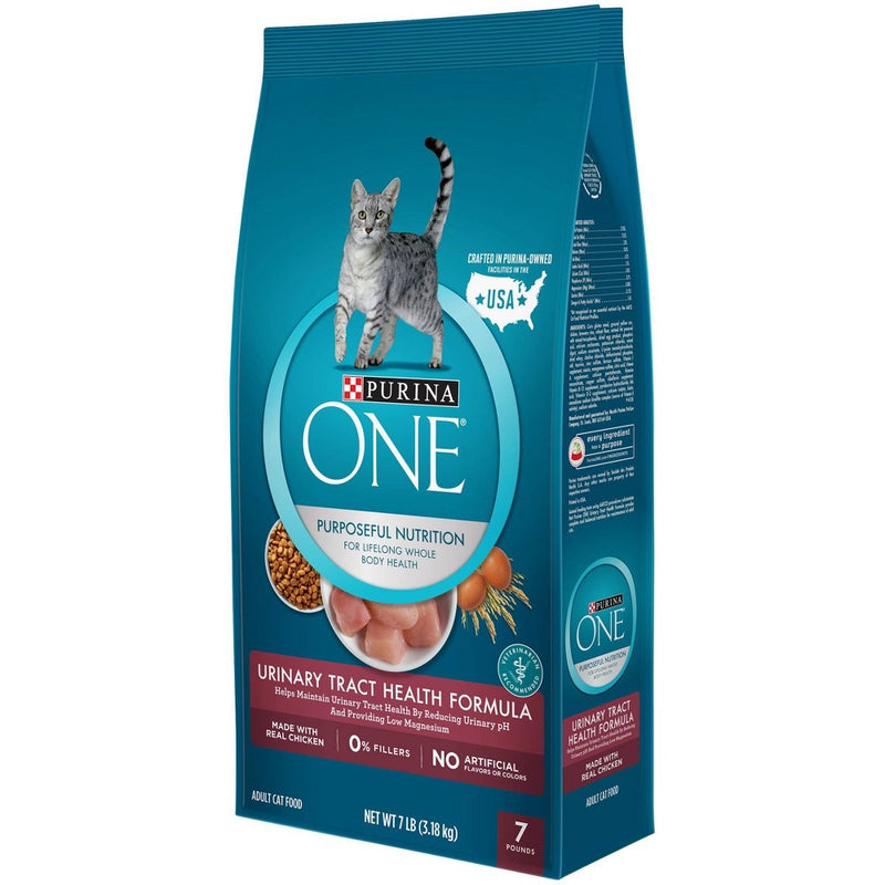 Purina ONE Urinary Tract Health Formula Adult Premium Dry Cat Food - 7lbs