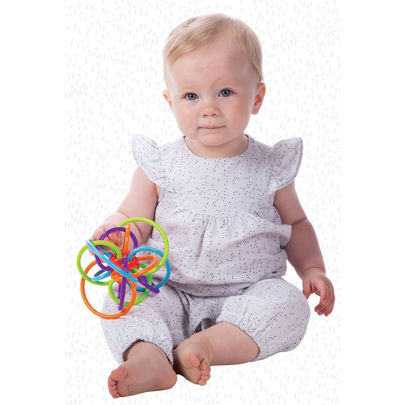 The Manhattan Toy Company Winkel Rattle & Sensory Teether Toy