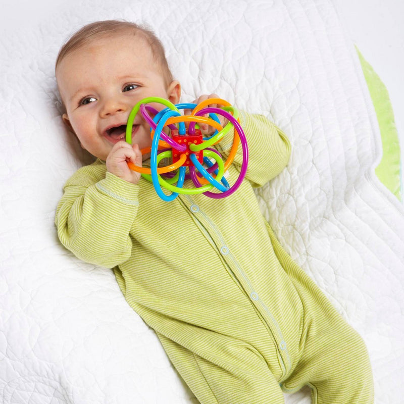 The Manhattan Toy Company Winkel Rattle & Sensory Teether Toy