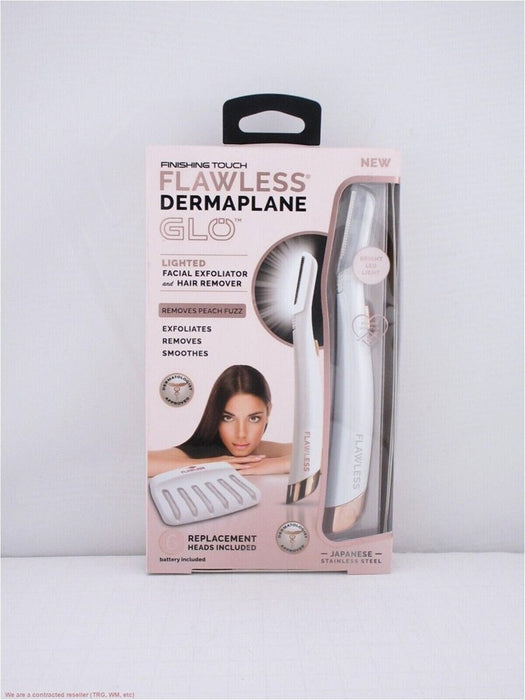 Finishing Touch Flawless Dermaplane Glo - White/gold