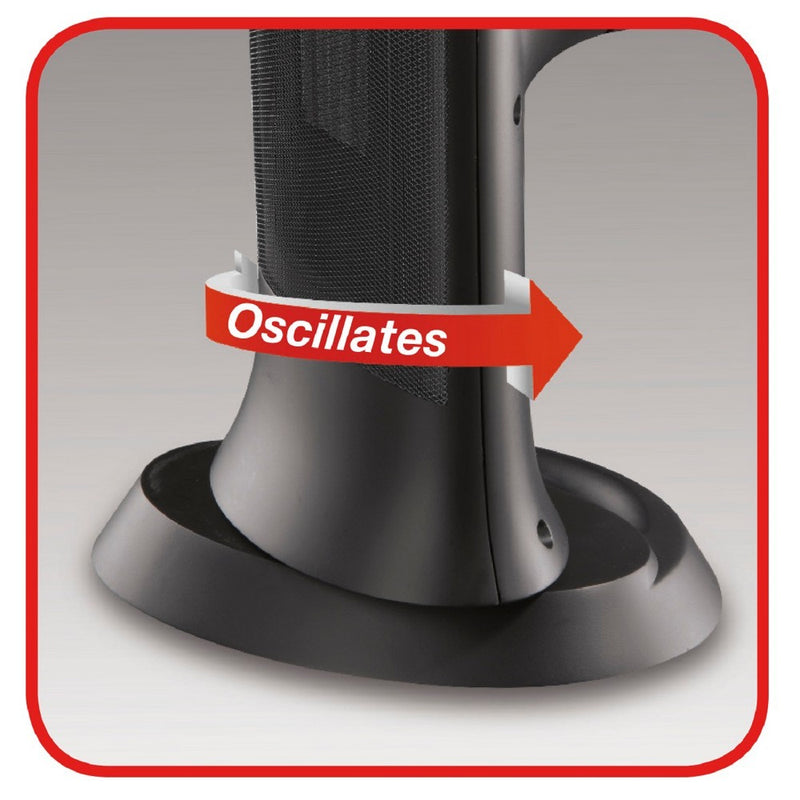 Slim Ceramic Tower Black - Honeywell (LOCAL PICKUP ONLY)