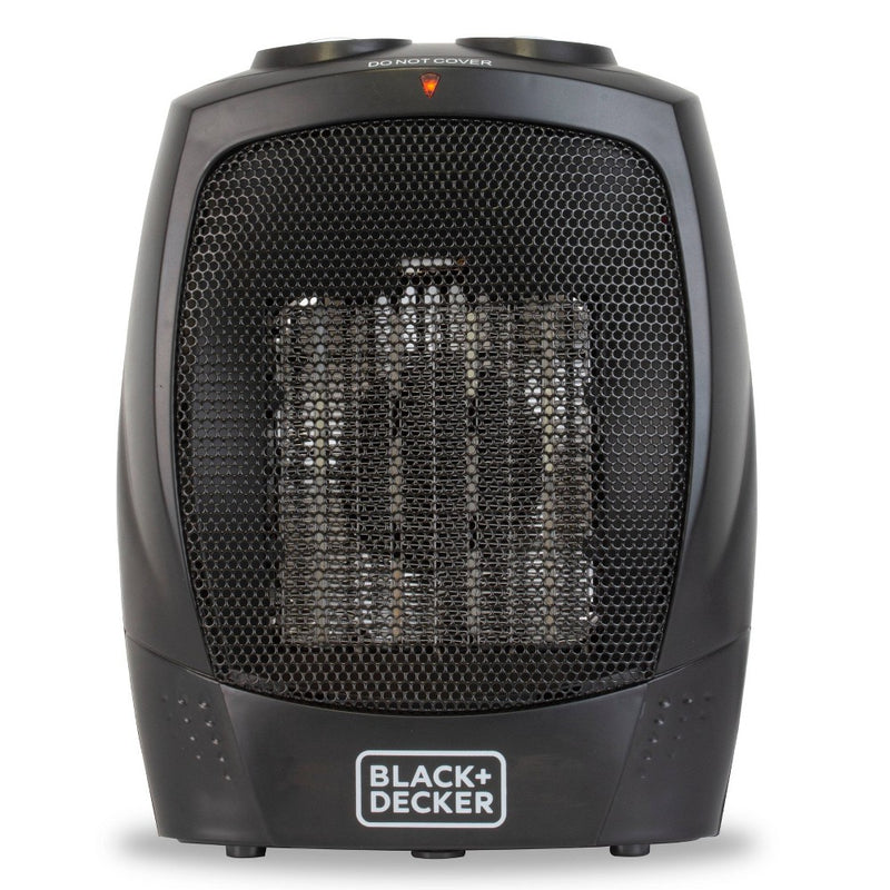 BLACK+DECKER Personal Ceramic Indoor Heater Black