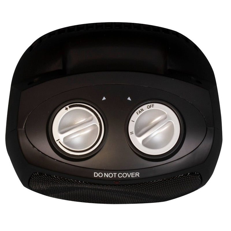 BLACK+DECKER Personal Ceramic Indoor Heater Black