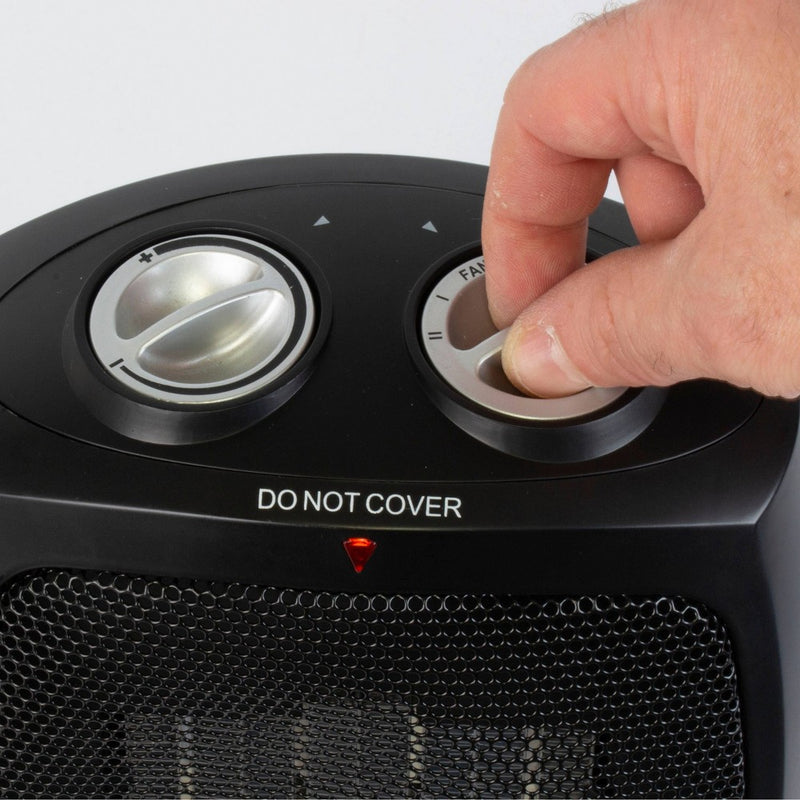 BLACK+DECKER Personal Ceramic Indoor Heater Black