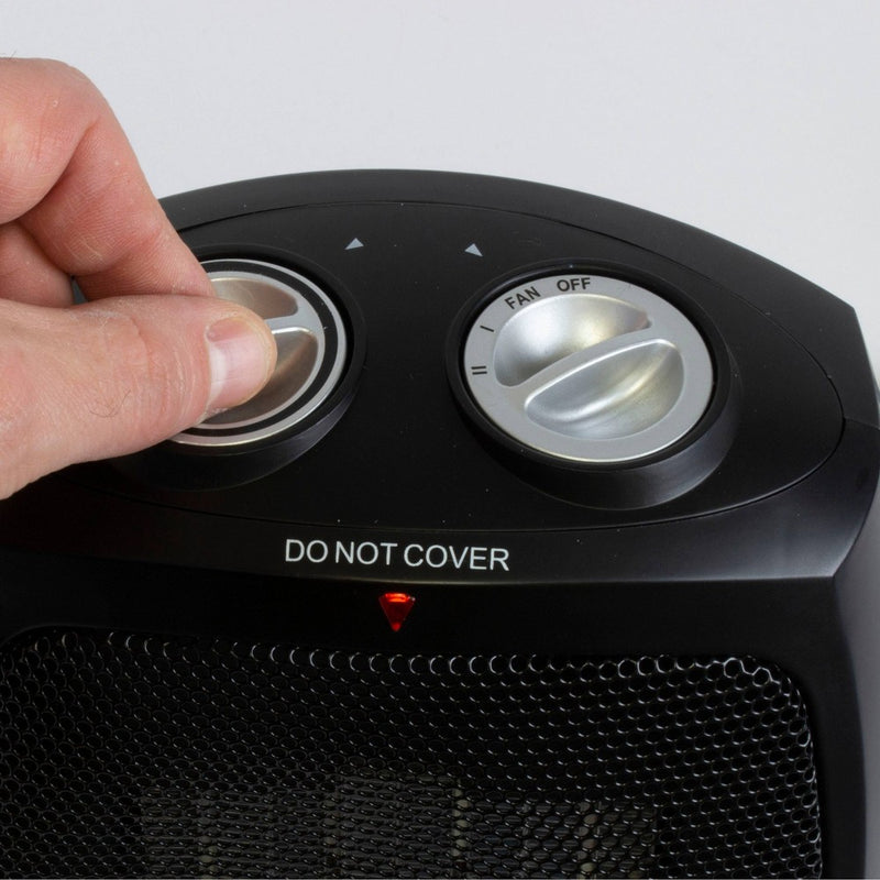 BLACK+DECKER Personal Ceramic Indoor Heater Black