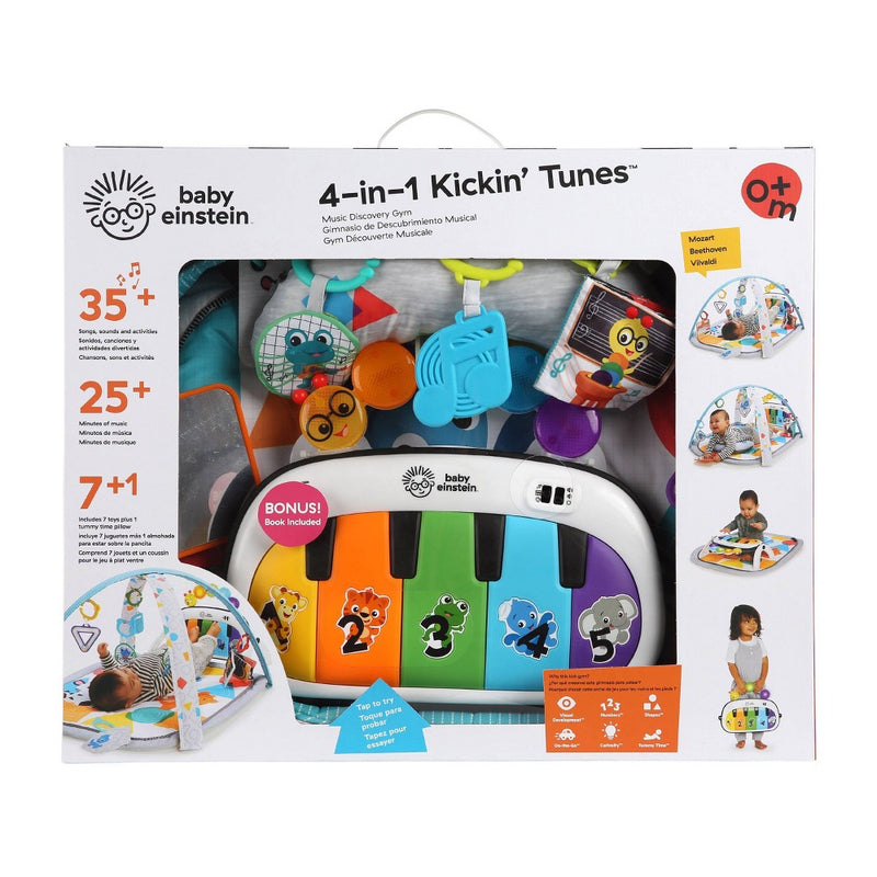 Baby Einstein 4-in-1 Kickin' Tunes Music and Language Discovery Activity Gym (LOCAL PICKUP ONLY)