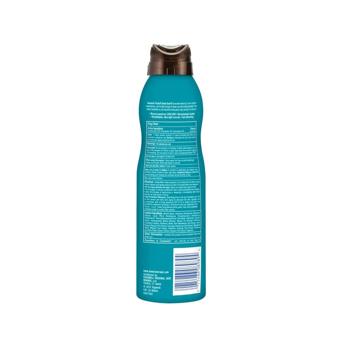 Hawaiian Tropic Island Sport Clear Spray Sunscreen - SPF 30 - 6oz