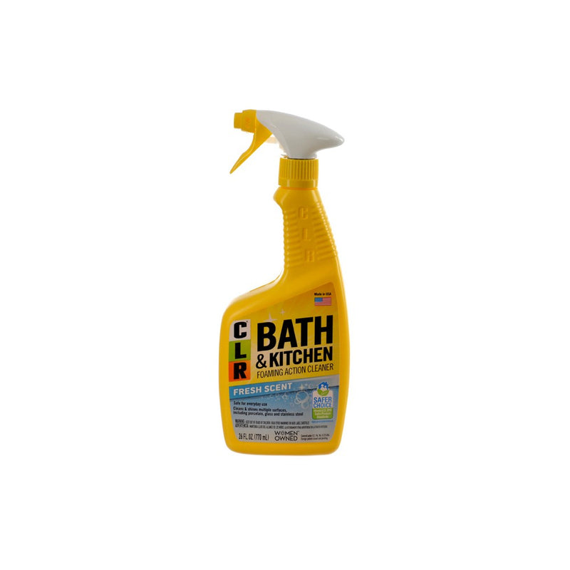CLR Fresh Scent Bath and Kitchen Multi-Surface Cleaner 26 oz