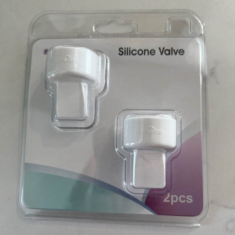 Spectra Duckbill Valve White Set of 2 (Silicone Valve)