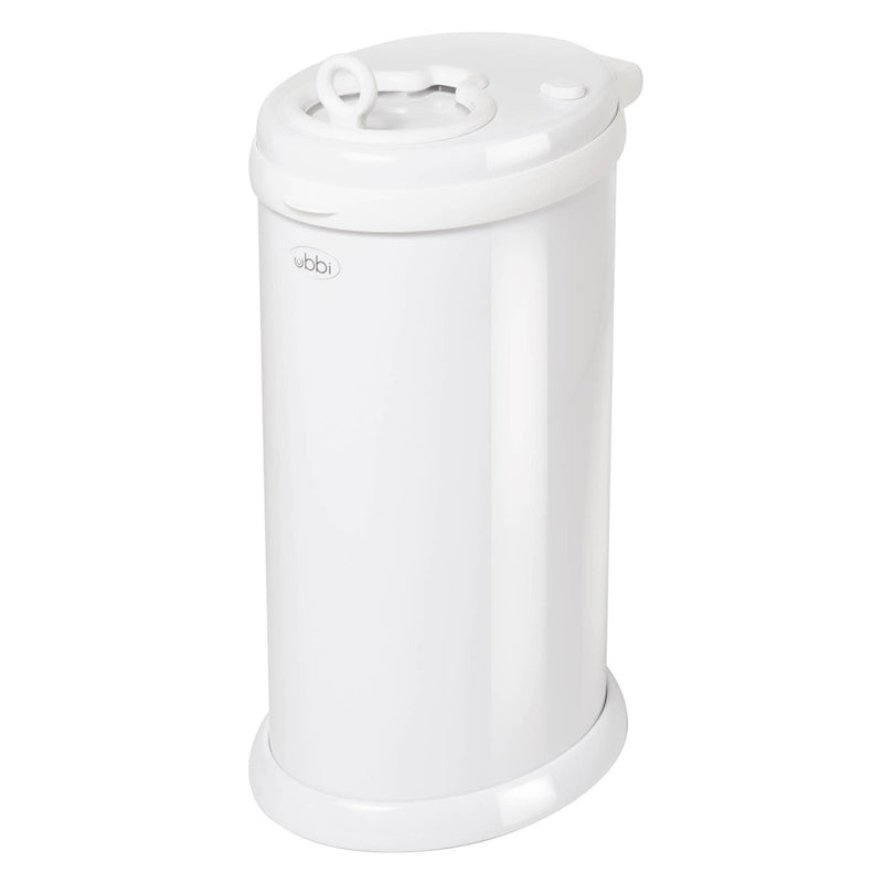 Ubbi Steel Diaper Pail - White (LOCAL PICKUP ONLY)