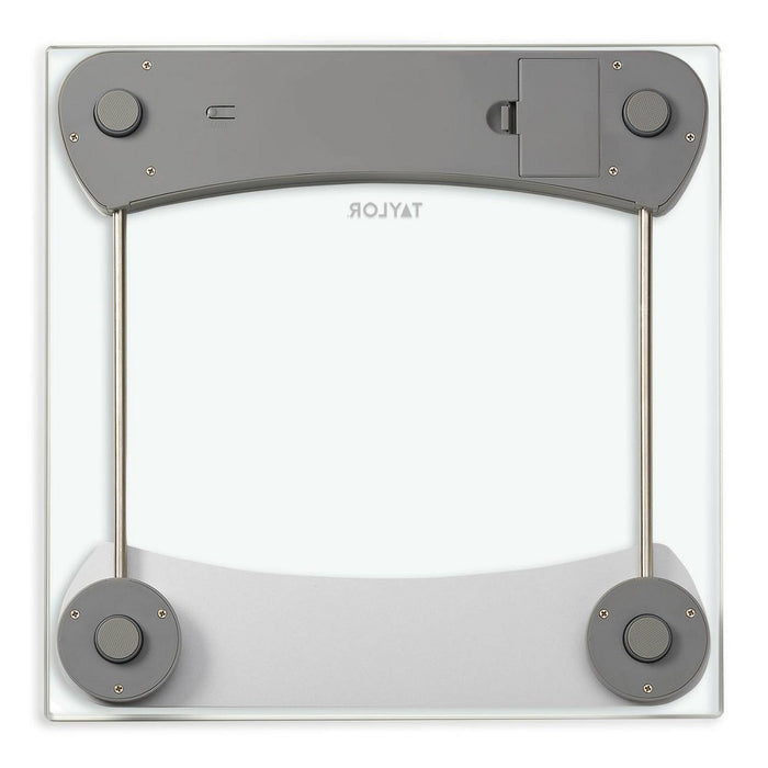 Digital Glass Scale with Stainless Steel Accents Clear - Taylor