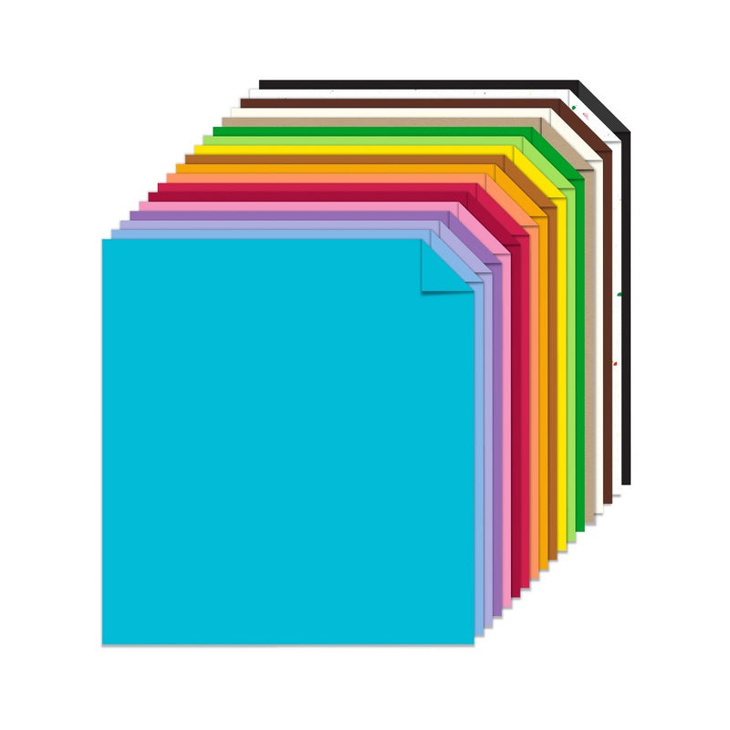 Neenah Creative Collection Specialty Cardstock Starter Kit, 12" x 12", 65lb., 18-Color Assortment, 72 Sheets