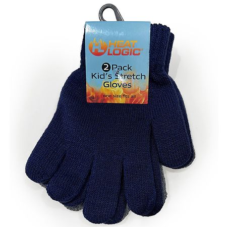 Heat Logic Gloves Kid's Stretch Gloves - 2.0 pr