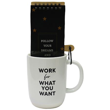 Modern Expressions Mug & Notebook Set - 1.0 set